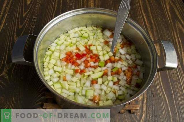 Supa de găină vegetariană cu legume