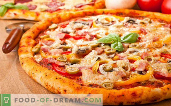 Top 10 pizza de casă de casă (Rețete)