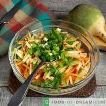 Salata folositoare de ridiche verde cu morcovi