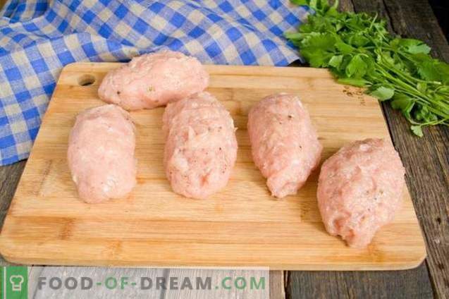 Pui de carne de pui din carne de vită - o opțiune ușoară de gătit
