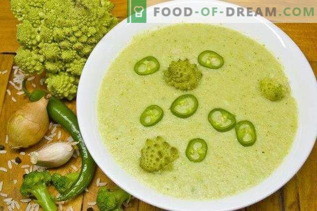 Broccoli și supă de cremă