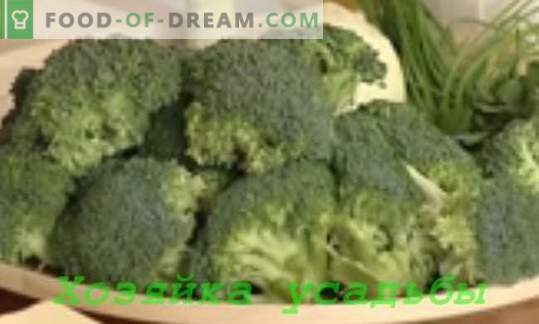 Vase de broccoli de varză