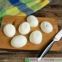 Gustare simplă de ou cu ciupercă de paie