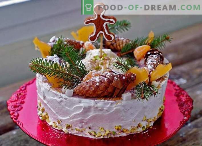 Tort pentru Anul Nou - prăjituri pentru vacanța de Anul Nou