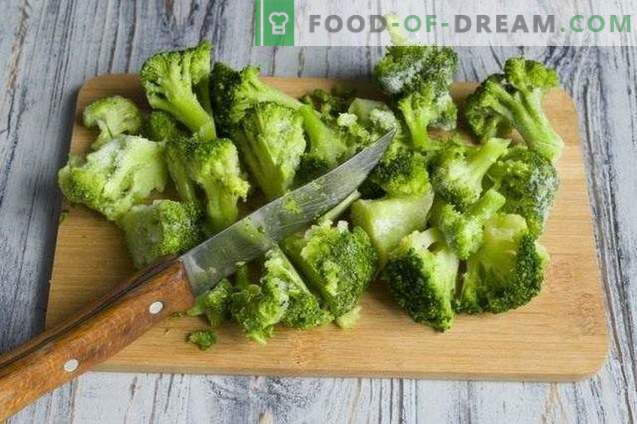 Pizza slabă cu broccoli și tofu