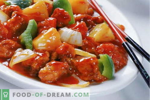 Chicken in Chinese - cele mai bune retete. Cum să procedați corect și să preparați carne de pui în chineză.