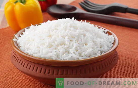 Cum să gătești orezul astfel încât să fie fărâmit. Rețete din orezul liber, secretul de a găti orezul, astfel încât a fost fărâmit