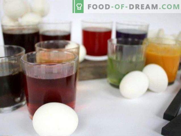 Cum să vopsești ouăle pentru Paște cu produse naturale