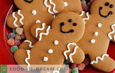 Gingerbread cookies - the best recipes. How to cook gingerbread cookies.