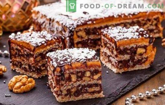 King Cake Without Făină este un desert grozav! Rețete simple pentru tortul regal fără făină cu amidon, nuci, biscuiți