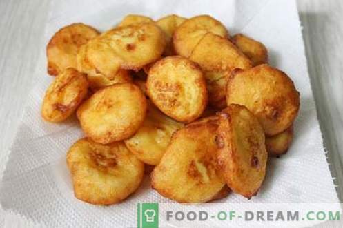 Crochete de cartof - un fel de mâncare interesantă de cartofi obișnuiți