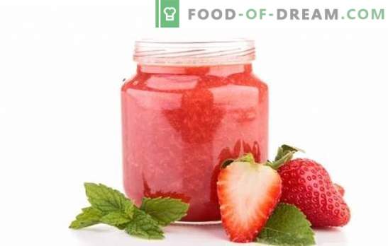 Gem de căpșuni fără gătit - acesta este locul unde este mirosul de vară! Rețete de gem de căpșuni diferite fără a găti pentru o viață dulce