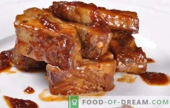Carne de porc în sos de miere - simplu, gustos și întotdeauna original! Rețete de carne de porc prăjită, coaptă și coaptă în sos de miere