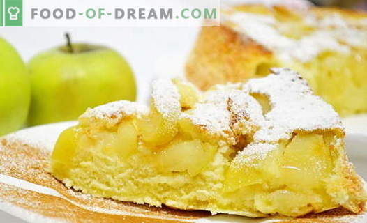 Charlotte cu mere în cuptor - 6 cele mai bune rețete. Cum să gătești o carlotă clasică și neobișnuită cu mere în cuptor.