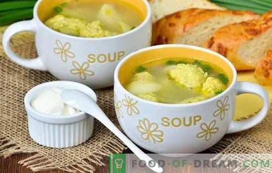 Supa cu găluște: rețete pas cu pas pentru o farfurie apetisantă. Ciuperci, pui, supă de legume cu găluște (pas cu pas, în detaliu, cu secrete)