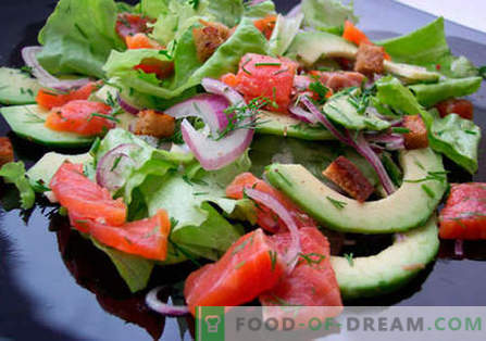 Salata de păstrăv - cele mai bune rețete. Cum sa faci o salata bine pregatita si gustoasa cu pastrav.