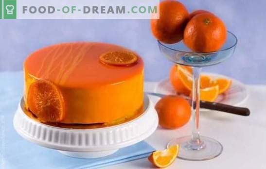 Glazură portocalie - design de coacere parfumat. Retete glazura portocala pe crema, lapte, ciocolata