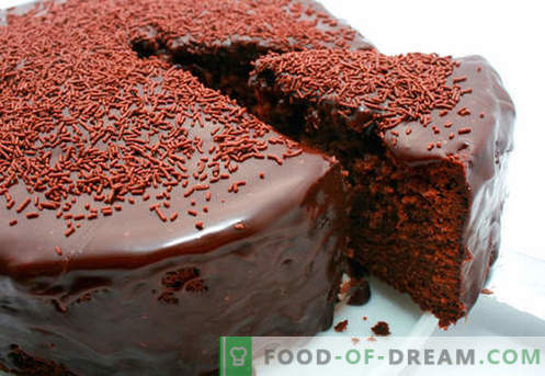 Tort de ciocolată - cele mai bune rețete. Cum să gătești rapid și gustos un tort de ciocolată.