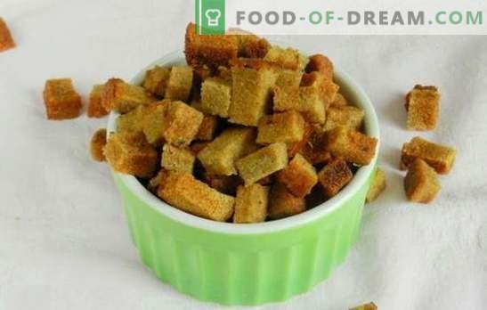 Cracker cu usturoi - o invenție strălucitoare de bucătari-șefii! Rețete de neprețuit aperitive și feluri de mâncare de pâine veșnică 