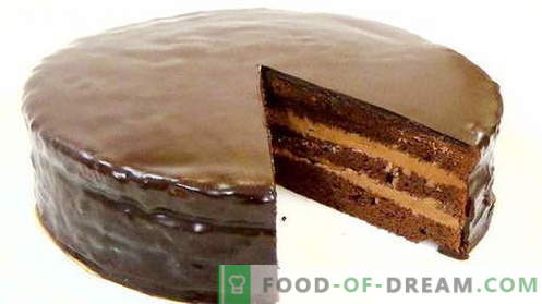 Cake Praga - cele mai bune rețete. Cum să gătești în mod corespunzător și gustos tort Praga.