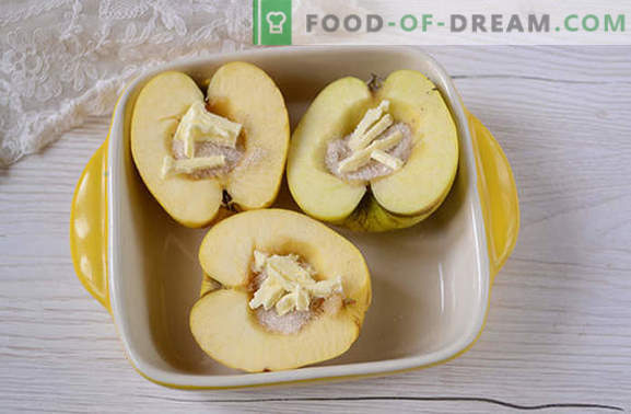 Јаболка во печка со шеќер - корисно и едноставно јадење за десерт. Како да се пече јаболка во рерната со шеќер: детален рецепт на авторот со фотографии