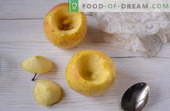 Јаболка во печка со шеќер - корисно и едноставно јадење за десерт. Како да се пече јаболка во рерната со шеќер: детален рецепт на авторот со фотографии