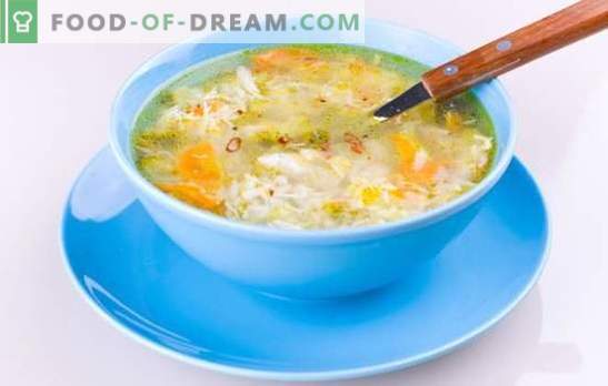 Supa de pui cu orez este un bun în fiecare lingură. Retete pentru supa de pui cu orez: dieta, copii, vitamina, de zi cu zi