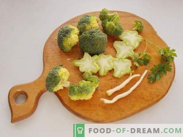 Supă de broccoli cu chifteluțe
