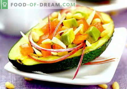 Salata de avocado - cele mai bune retete. Cum sa faci bine si gustos sa pregatesti o salata cu avocado.