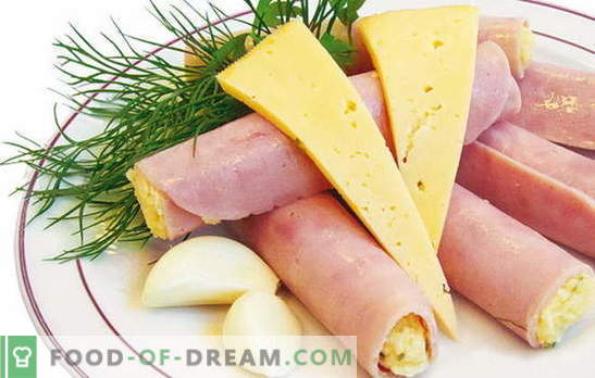 Roluri cu șuncă, brânză și usturoi pentru micul dejun? Rețete roșii cu șuncă, brânză și usturoi: dezlănțuiți-vă imaginația!