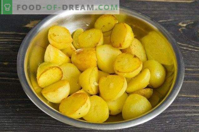 cartofi indieni prăjiți în condimente