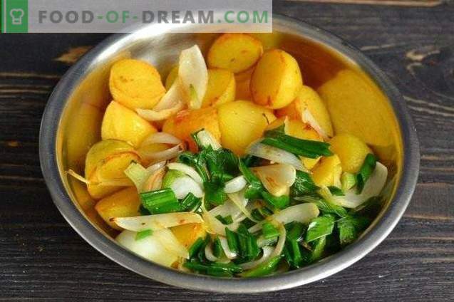 cartofi indieni prăjiți în condimente