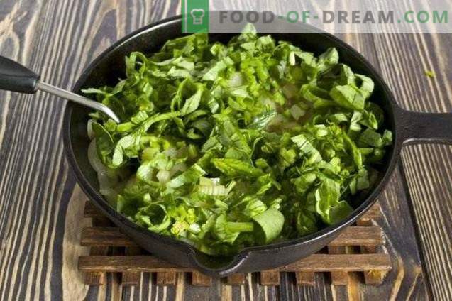 Sopa verde para o inverno - molho de sopa com espinafre e aipo