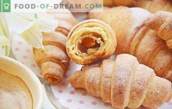 Bagele cu gem - gustul copilariei! Rețete simple și originale pentru croissante cu dulceață din aluat, drojdie și aluat de brânză