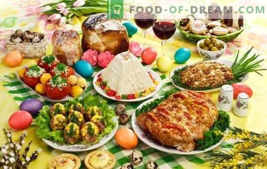 Mâncăruri pentru Paști - setăm masa pentru cele mai importante sărbători ale anului. O selecție a celor mai bune rețete pentru Paști: salate, deserturi, calde