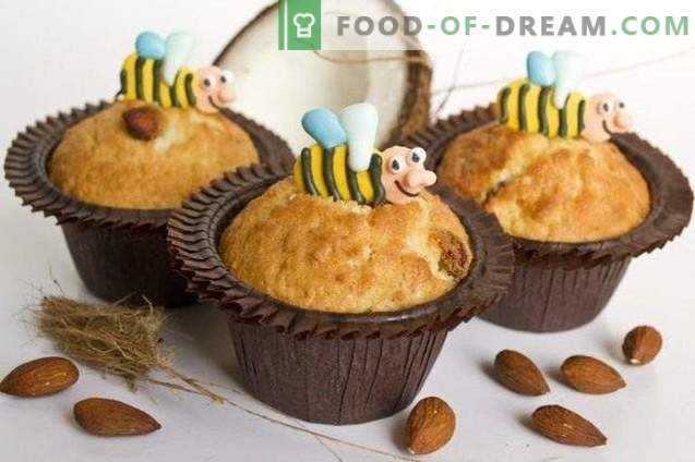 Muffins de cocos