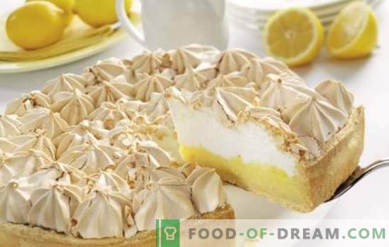 Lemon Pie - Gust de neuitat! Mâncăruri de drojdie, plăcinte de lămâie cu nisip fin