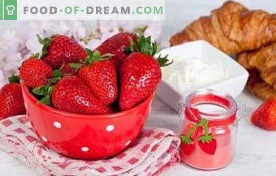Căpșuni cu smântână - în lumea de sensibilitate! Delicioase deserturi de căpșuni cu smântână pentru meniul de vară