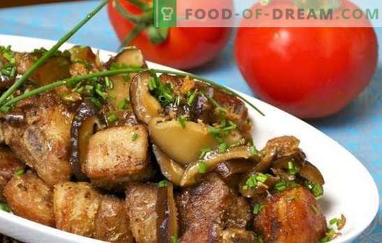 Carne de porc cu ciuperci într-un aragaz lent - carne delicioasă cu aromă magică! Cum să faci rapid carne de porc cu ciuperci într-un aragaz lent
