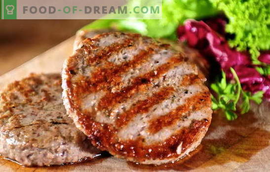 Patties delicios de carne tocată: rețete simple și complexe. Cum să faci chifteluri delicioase și suculente din carne tocată: carne de vită, carne de porc, pui, pește