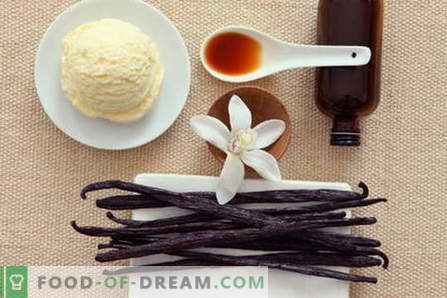 Vanilie - descriere, proprietăți, utilizare în gătit. Retete pentru feluri de mâncare cu vanilie.