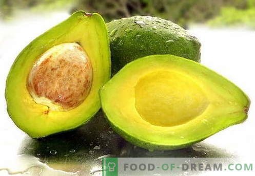Avocado - proprietăți utile, folosite în gătit. Retete cu avocado.