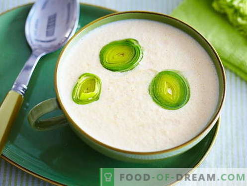 Supă de țelină - cele mai bune rețete. Cum să gătești în mod corespunzător și gustos supă de telina.