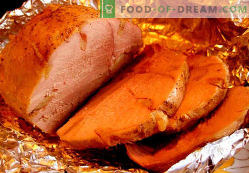 Sunca de porc - cele mai bune retete. Cum să gătești în mod corect și gustos cățelul de porc la domiciliu.