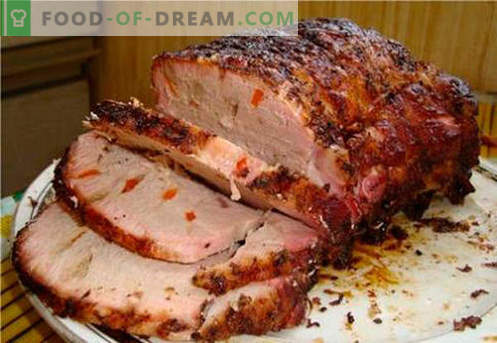 Carne de porc de casă - cele mai bune rețete. Cum să gătești corect și gustos carnea de porc la domiciliu.