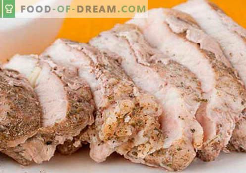 Carne de porc de casă - cele mai bune rețete. Cum să gătești corect și gustos carnea de porc la domiciliu.