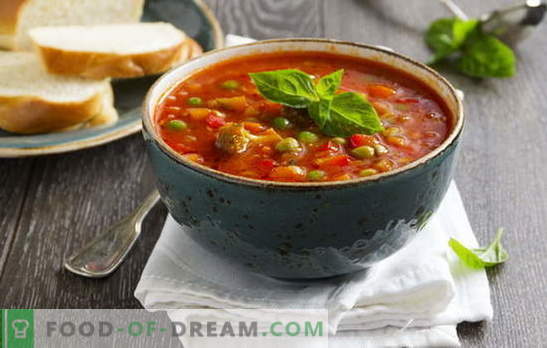 Supa italiană - rețete de complexitate și secrete variate. Suflete delicioase, aromate și bogate italiene în bucătăria dvs.