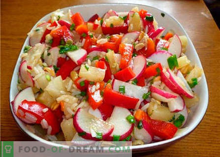 Salată orientală - cele mai bune rețete. Cum să gătești în mod corespunzător și delicios salata orientală.