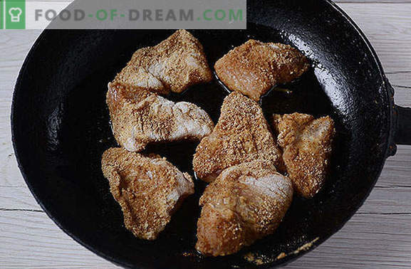 Panierowany kurczak marynowany w sosie sojowym - gotować przez 20 minut! Foto-przepis krok po kroku panierowanego fileta z kurczaka o orientalnym smaku