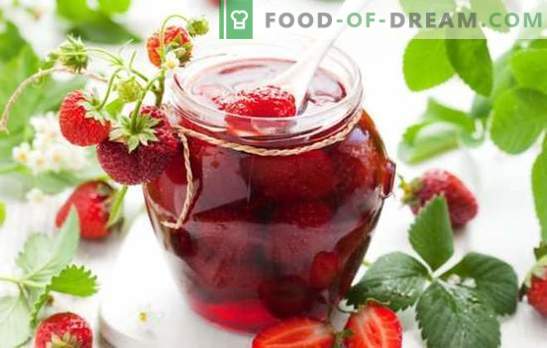 Gem de căpșuni cu fructe întregi - kra-so-ta! Subtilități și secrete de gem de căpșuni parfumate cu fructe întregi